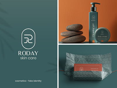 RODAY - skin care branding cosmetics design logo logodesign packaging
