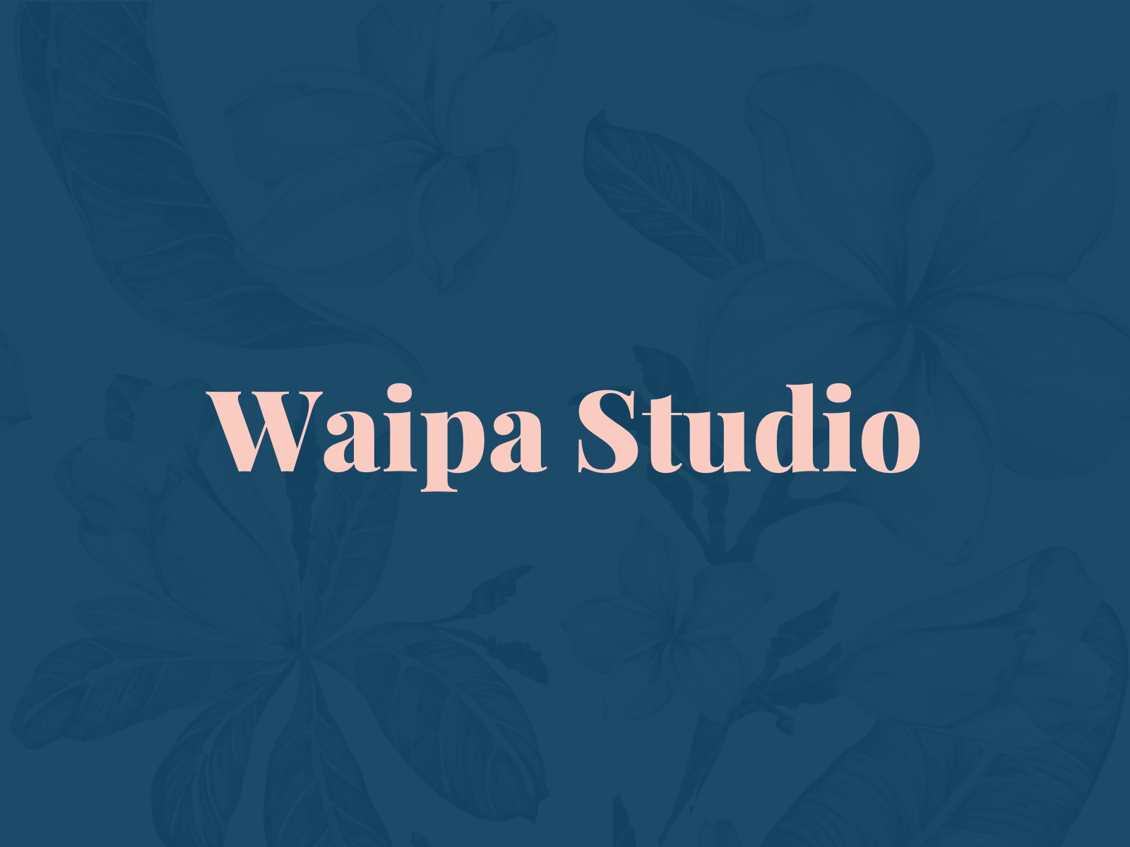 Waipa Studio by Wiki Chaves on Dribbble