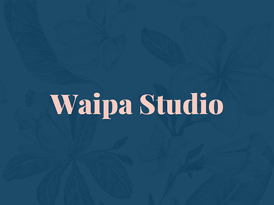 Waipa Studio branding hotels photography studio webdesing