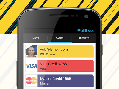 Lemon Wallet for Android android app ics lemon lemonwallet wallet