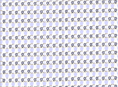 Snowy Egret graphic design pattern vector image