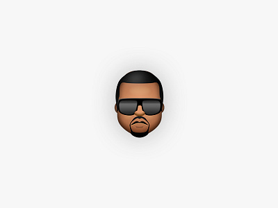 Kayne Emoji app custom emoji illustration ios