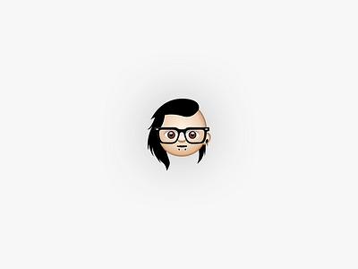 Skrillex Emoji app custom emoji illustration ios iphone