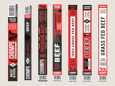 Beef Sticks! beef jerky branding food logo packaging type