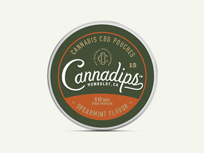 Cannadips cannabis cbd design marijuana packaging script thc vintage