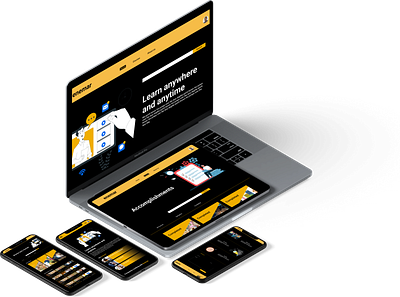 Responsive Website app graphic design mobi ui web