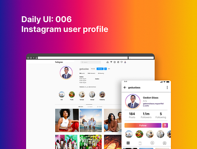 #DailyUI 006 app design ui