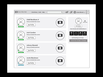 UX Wireframe