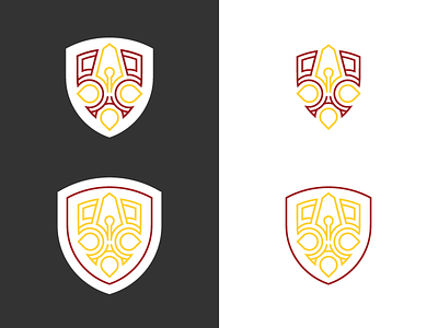 Print School Crest crest logo printing school shield