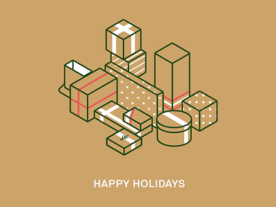 Gifting holiday icon illustration illustrator line illustration