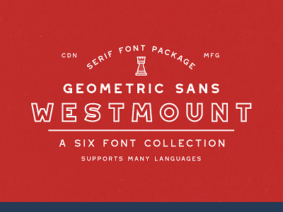 Westmount Sans Font Collection