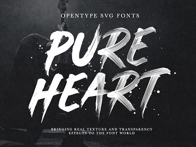 Opentype SVG Fonts color fonts opentype svg pure heart svg text transparency fonts typography