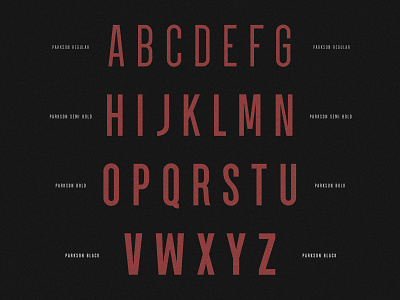 Font Weight Exploration