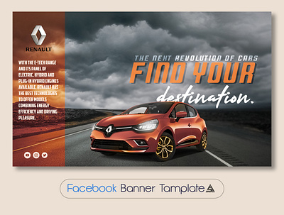 CAR ADVERTISE || BANNER TAMPLATE advertisement banner branding car dark design dribbble facebook design glow graphic design instagram mobil orange sky story text typography ui ux