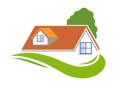 Minimalist house logo