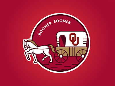 #Sports basketball boomer college horse march madness oklahoma university sooners wagon