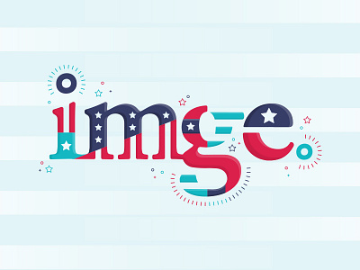 Political Agency ad agency america digital imge logo patriotic politics type typography