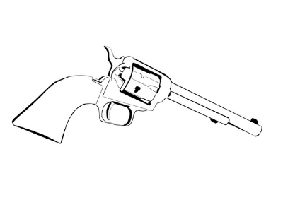 Gun Logo branding design illustration logo vector