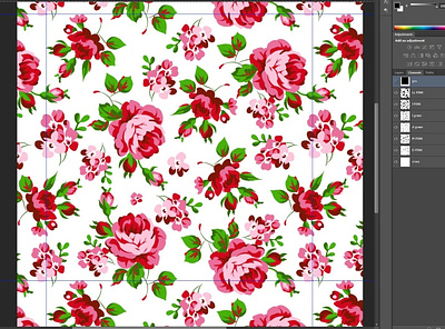 floral pattern digital textile fashion design graphic design pattern design photoshop