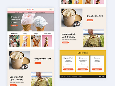 Scoops branding ui