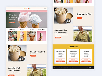 Scoops branding ui