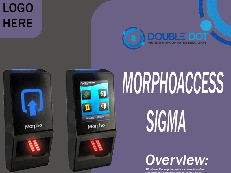 MORPHOACCESS SIGMA Morpho Machine