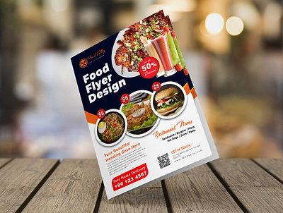 Unique Food Flyer Design Template branding creative design creative flyer design design flyer design food flyer design graphic design logo party flyer typography