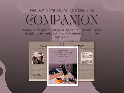 The Ultimate Companion Book Design 3d book cover branding design graphic design illustration template ui