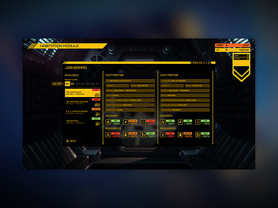 Jobboard Concept concept console game grid layout modern redesign ui