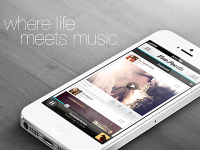 Vue App - where life meets music