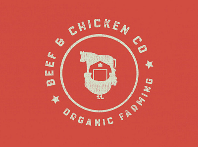 Betta Brand: Cow and Chicken Co. branding design illustration logo vector