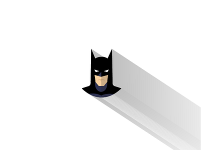 Batman Shadow batman batmanshadow flat flatdrawing illustrator shadow shadowart