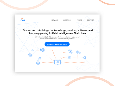 Ibriz Landing Page Design