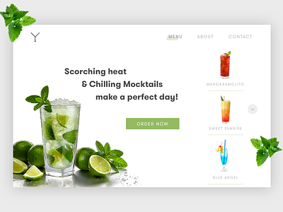 Mocktail Ordering Website