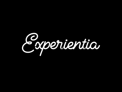 Logo Design for Experientia design illustration logo type