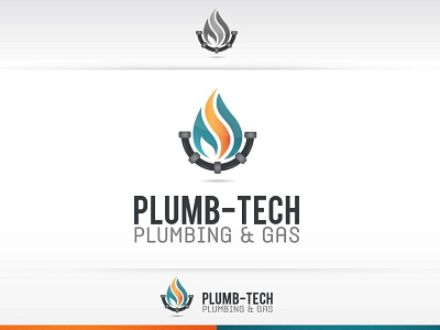 Plumb Tech branding design graphic design illustration logo vector