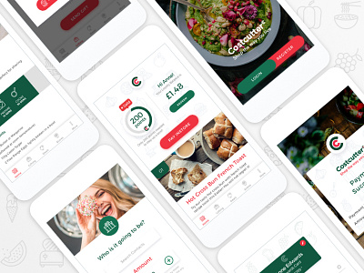 Loyalty & Rewards App appdesign groceryapp loyaltyapp mobileapp recipes rewardapp rewardsapp ui uiapp uidesign