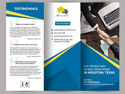Brochure Design brochure buying company corporate graphic design marketing print ready real estate selling services testimonial