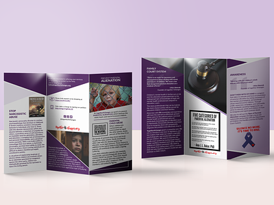 Brochure Design abuse advertisement awareness brochure childe abuse court design family graphic design laws narssistic abuse print ready promotion services silence system