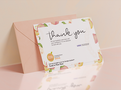 Thank you Card advertisement card christmas design goodies graphic design holidays new year print ready promotion services thank you