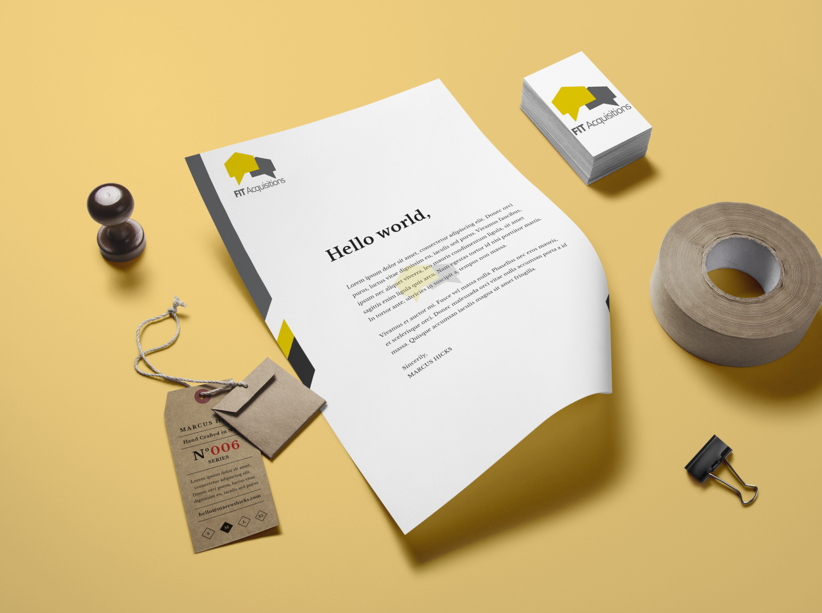 Letterhead Design by Rida on Dribbble