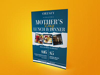 Mother's Day Restaurant Flyer