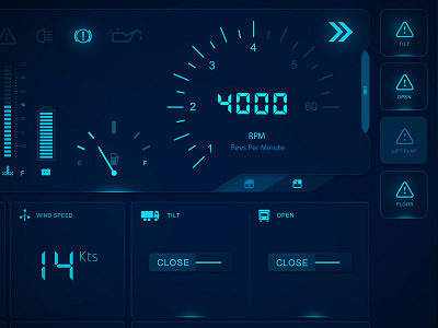 Space Truck Dashboard Interface - Coming Soon