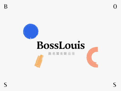 Boss Louis Logo clean logo taipei taiwan