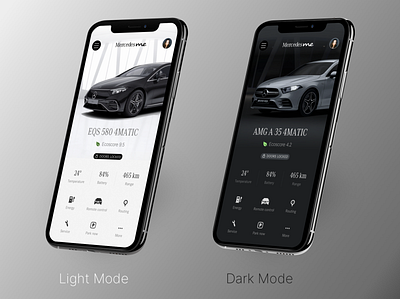 Lean UI Car app car app clear lean minimalism mobile sketch ui