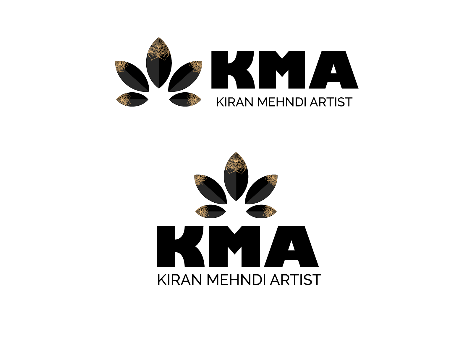 Kiran Mehndi Artist adobe illustrator branding design graphic design illustration illustrations logo vector
