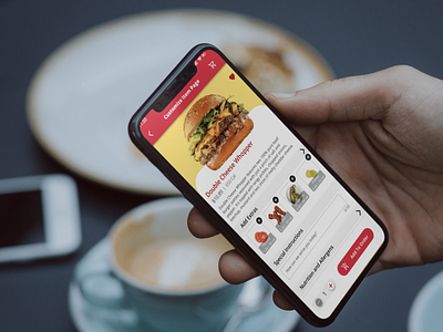 Food Delivery App For A Fast Food Restaurant - Burger House