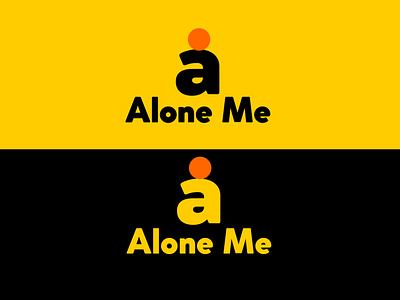 Alone Me logo design or Letter a logo design for company