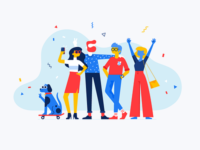 Posers by Patswerk on Dribbble