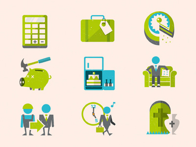 Icons icons illustration patswerk vector